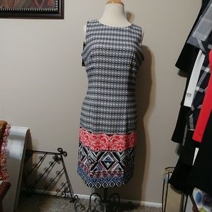 Mario Serrani Italy dress size 6 black/white